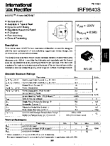 DataSheet IRF9640S pdf